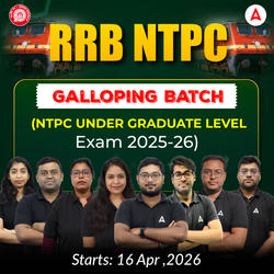 RRB NTPC Galloping Batch (Railway NTPC under Graduate Level Exam 2025-26 | Online Live+Recorded classes Adda247